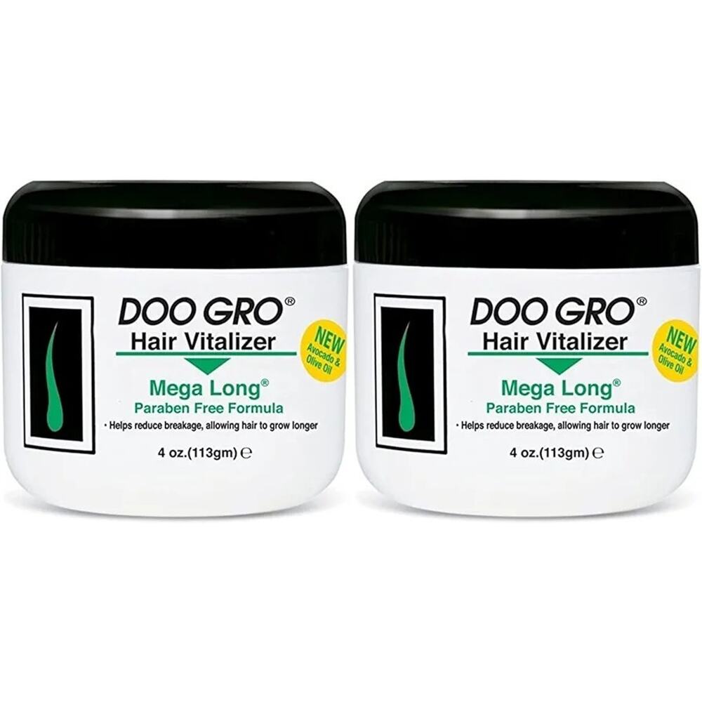 DOO GRO Mega Long Hair Vitalizer, 4 oz (Pack of 2)